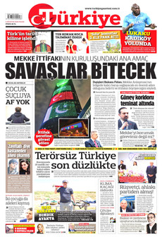 TÜRKİYE GAZETESİ 9 Ağustos 2026 Gazete Manşeti Küçük