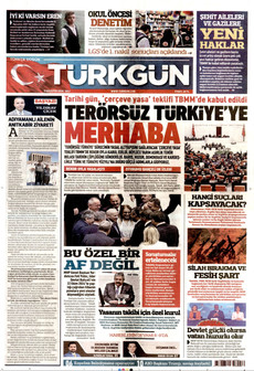 TÜRKGÜN 11 Ağustos 2026 Gazete Manşeti Küçük