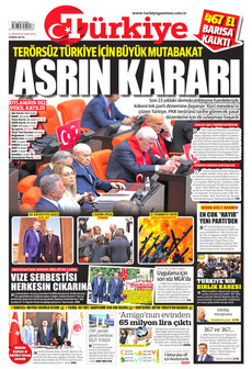 TÜRKİYE GAZETESİ 11 Ağustos 2026 Gazete Manşeti Küçük