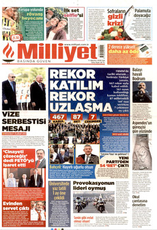 MİLLİYET 11 Ağustos 2026 Gazete Manşeti Küçük